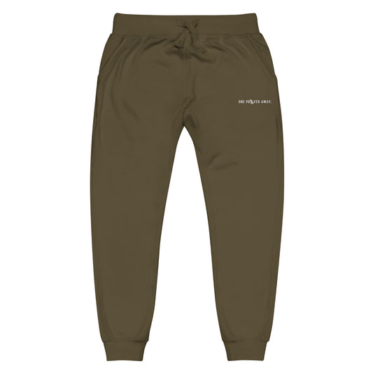 Unisex One Prayer Away Jogger - Black, Green, and Maroon